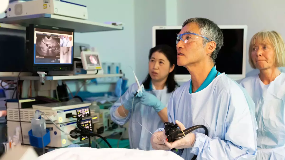 Während der Untersuchung